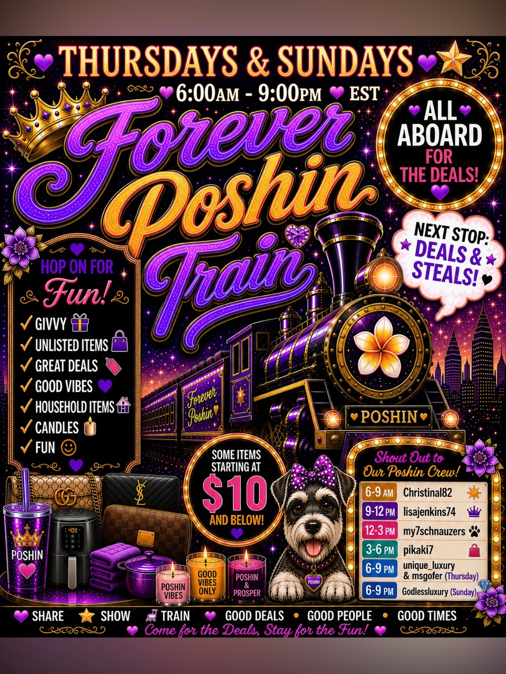 Forever Poshin Train